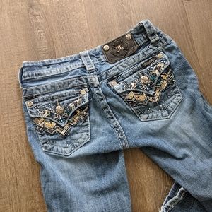 Girls/tween Miss Me Jeans sz 25 (fit 10&12 yo daughter)